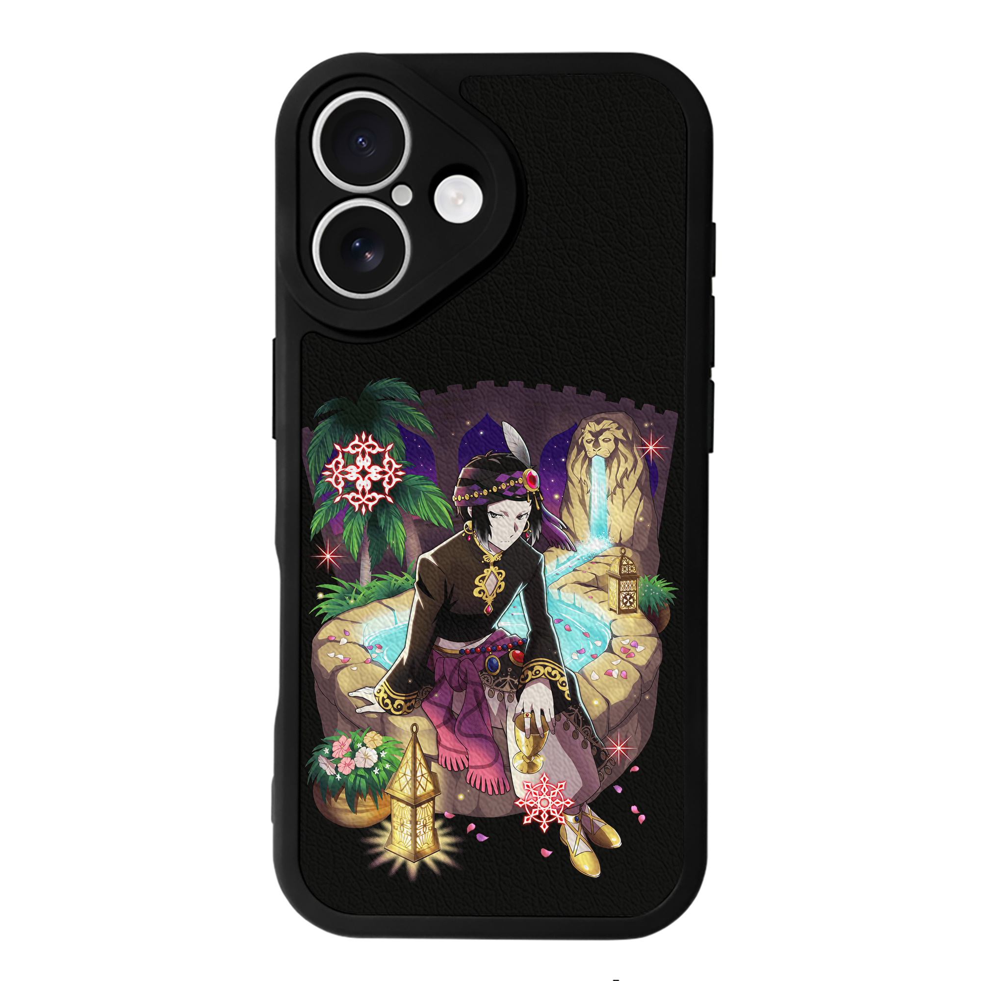 （画像用） 文豪ストレイドッグス Bungo Stray Dogs 【iPhone 16シリーズ対応】シリコンスマホケース（レザー調） 材質：シリコン